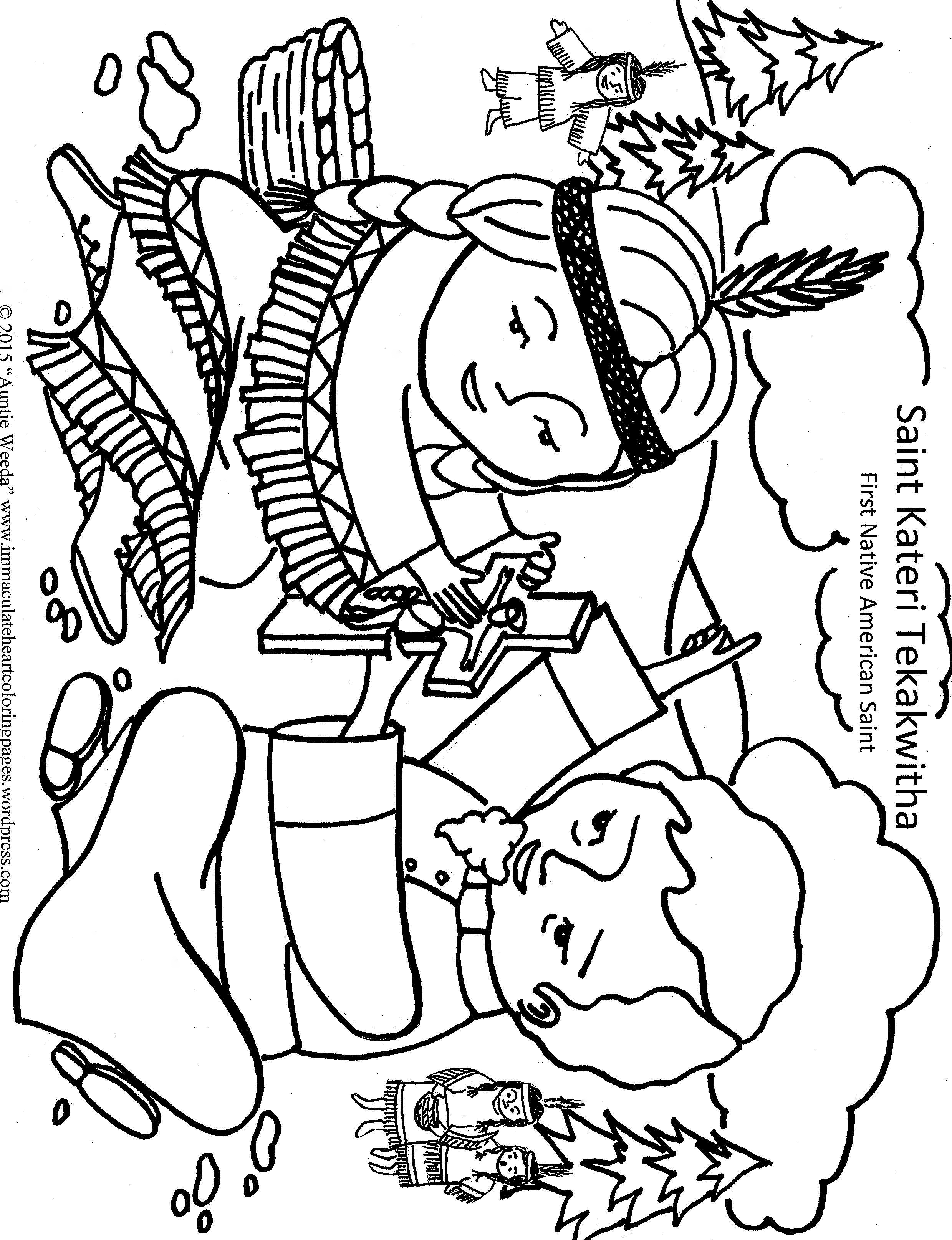 saint bernadette coloring pages - photo #25